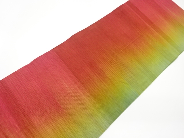 6405927: JAPANESE KIMONO / VINTAGE NAGOYA OBI / TSUZURE / WOVEN